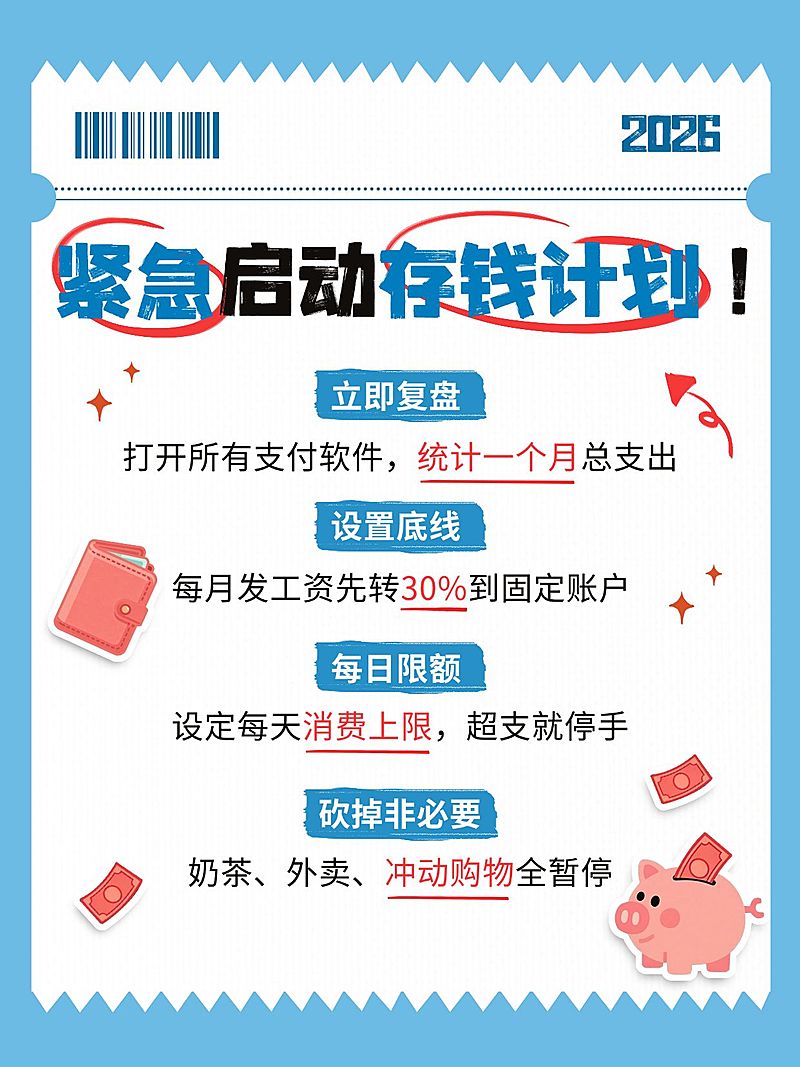 知识付费存钱计划个人生活分享小红书配图