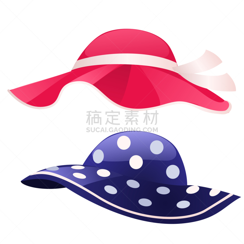 女人,白色,时尚,分离着色,阔边遮阳帽,女孩,户外,季节,夏天,布置