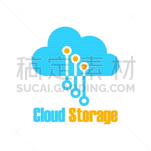 绘画插图,云储存,计算机图标,矢量,分离着色,白色背景,数字化显示,计算机设备,传媒,商务