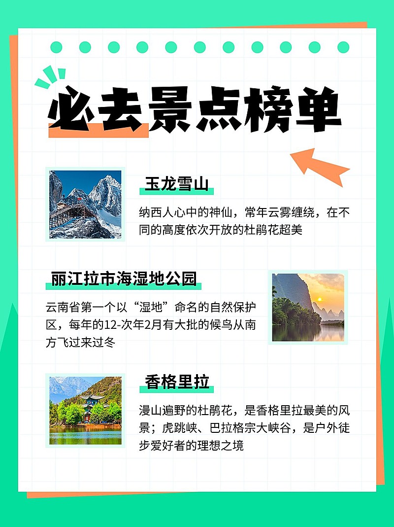 旅游出行经典推荐小红书封面