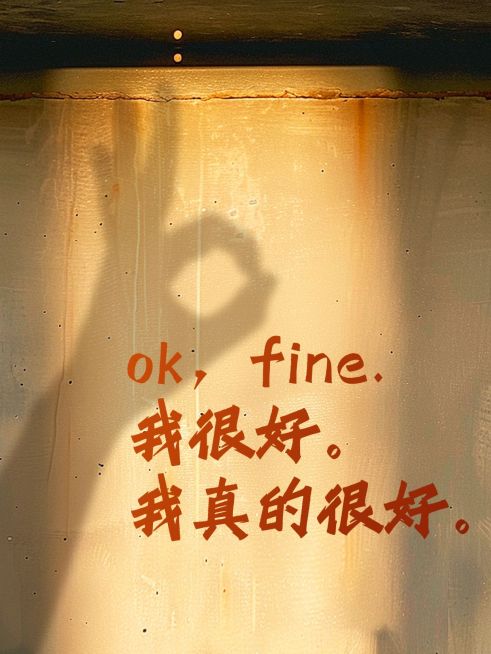 ok手势情感语录小红书封面aigc预览效果