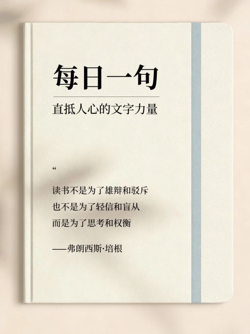情感语录文艺感金句分享极简图文小红书封面预览效果