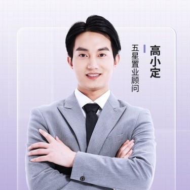 房地产销售中介社交名片形象宣传微信头像套装