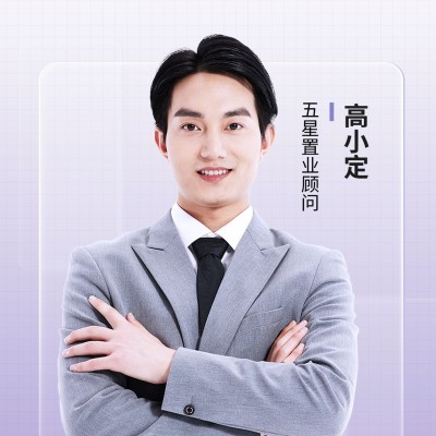 房地产销售中介社交名片形象宣传微信头像套装