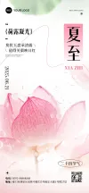 夏至节气海报