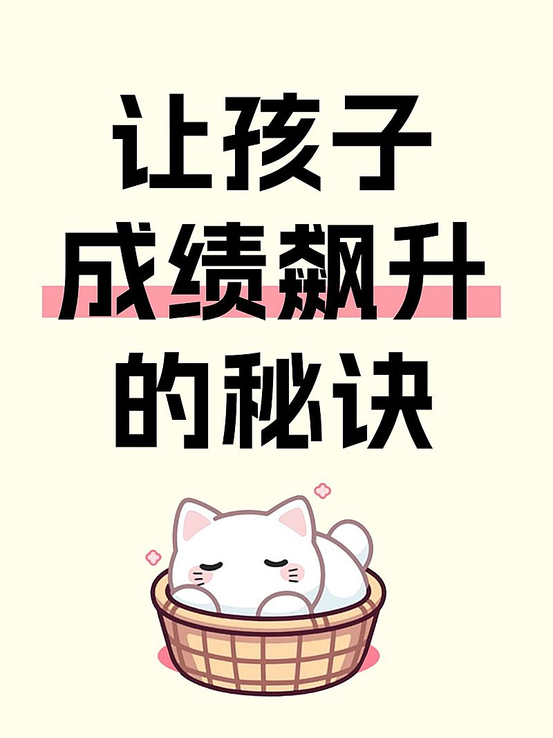 爆款吸睛大字插画元素小红书封面aigc