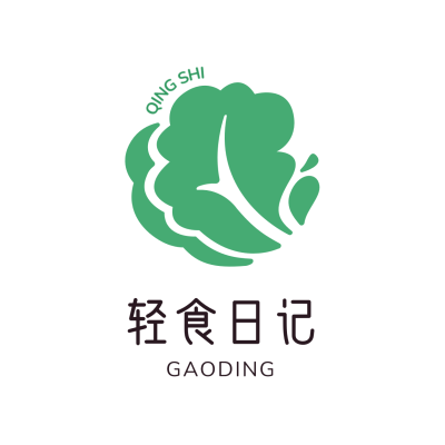 餐饮减脂轻食店铺宣传店铺logo