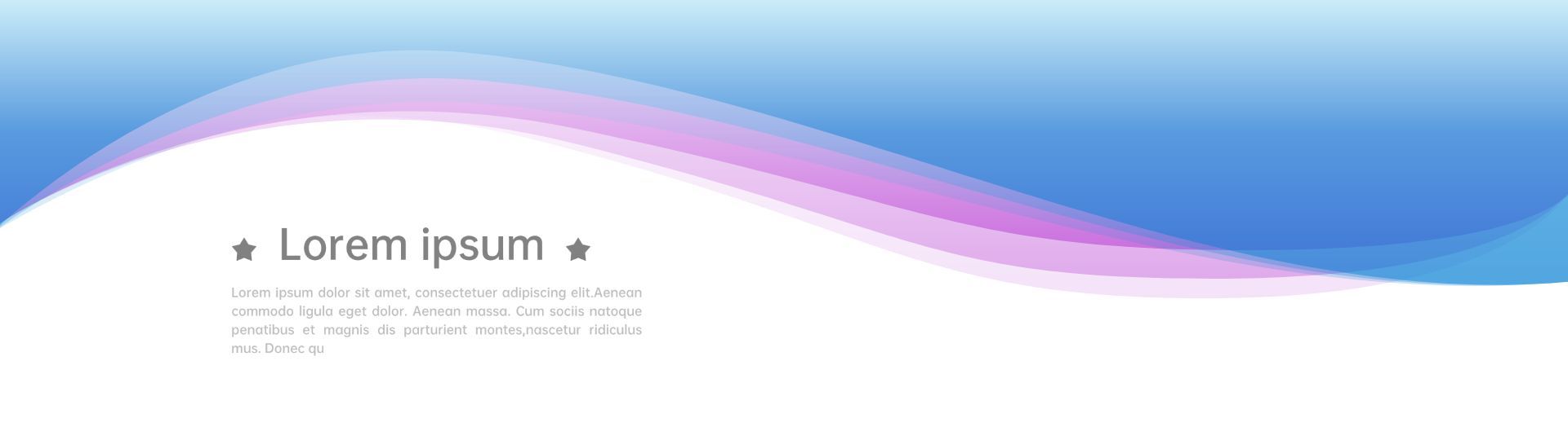 蓝白渐变科技活动宣传banner