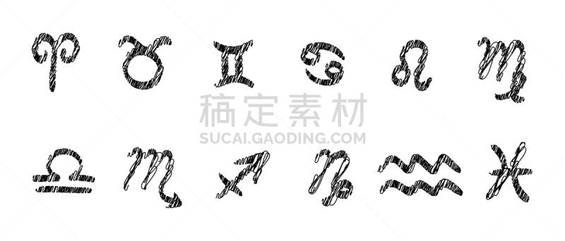 符号,矢量,标志,月,十二生肖,动物,鱼类,运气,图标集,射手座