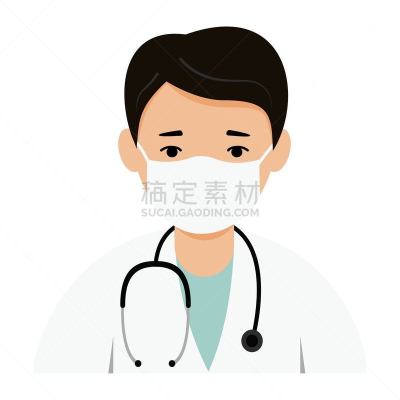 听诊器,男性,手术衣,健康保健,男人,肖像,生病