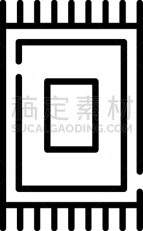 轮廓,埃及,地毯,计算机图标,高雅,几何形状,白色,黑色,纺织品,直的