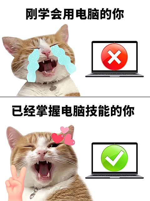 教育吸睛表情包对比梗图小红书封面aigc
