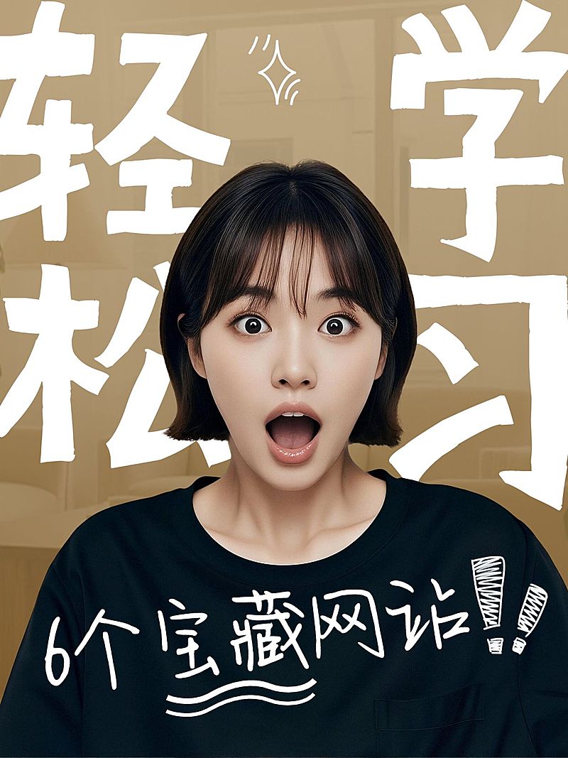 教育培训学习网站学习指南分享小红书封面aigc