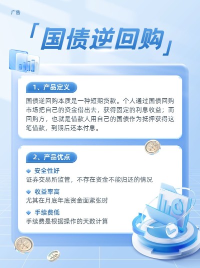 金融投资国债产品介绍知识科普轻拟物风小红书配图