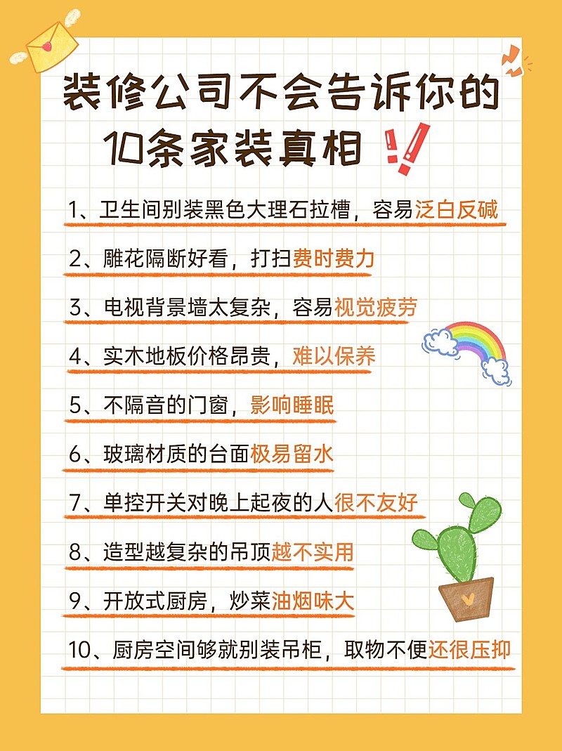 房地产装修攻略简约小红书配图