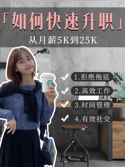 简约人物抠图职场知识分享小红书配图