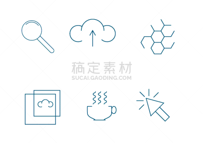 轮廓,蜘蛛网,图标集,传媒,白色,矢量,商务,图像,搜寻,联系