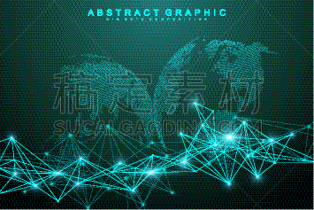 几何形状,分子,插画,背景聚焦,生物学,健康保健,技术,（血管、淋巴管、神经等的）丛,沟通,流动