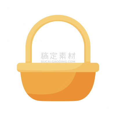 幸福,计算机图标,矢量,扁平化设计,复活节篮,传统,篮子,复活节,哲学家,春天