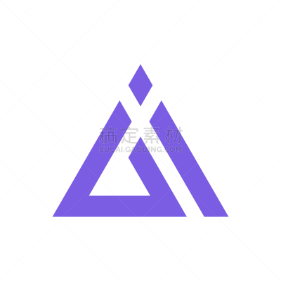 ai letter logo design with creative modern trendy