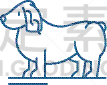 概念,斯班尼犬,平坦的,线图标,可爱的,白色,宠物,自然,纯种犬,肖像