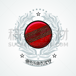 体育团队,运动,标签,花环,板球,中心,银色,暗色,槌球戏,球