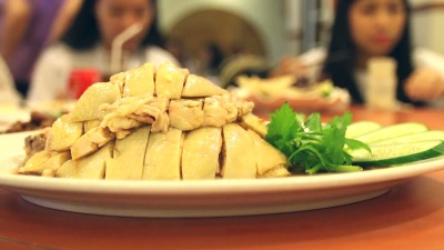 中餐的旋转餐桌式。