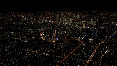 东京的夜景