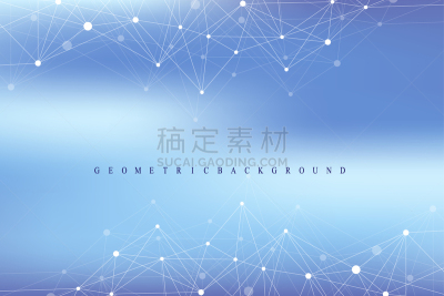 几何形状,分子,插画,背景,深的,健康保健,数据,主机,复杂,生物科技