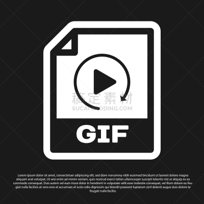 文档,GIF动图,黑色,图标,按键区,活页夹,分离着色,白色,数据,下载