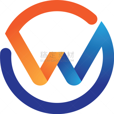 品牌名称,英文字母W,图标,活力,传媒,商务,计算机,决定