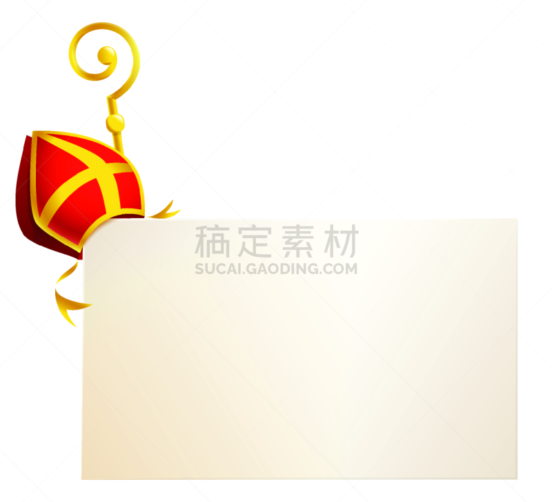 厚木板,模板,长球棍,矢量,主教法冠,背景,黄金,透明,分离着色