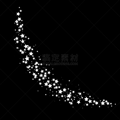 绘画插图,白色,星形,矢量,街道,黑色背景,螺旋,螺线,贺卡,背景分离
