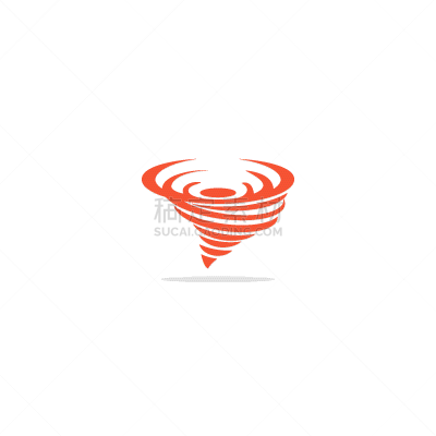 tornado wind spin logo