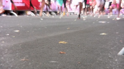 高跟鞋跑