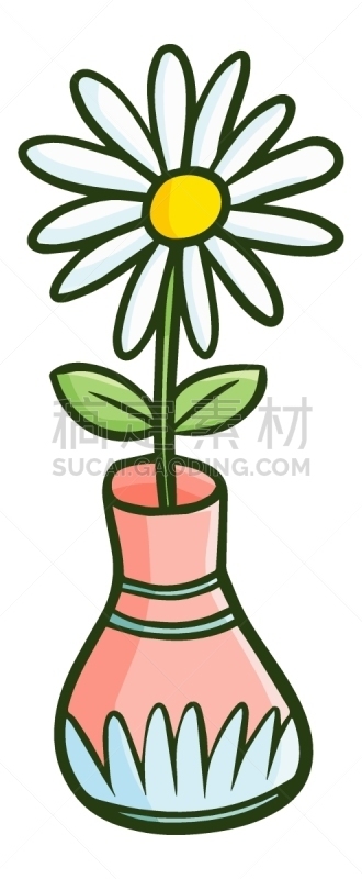 简单,可爱的,华贵,舒服,从容态度,品牌名称,植物,背景,绘画插图,卡通