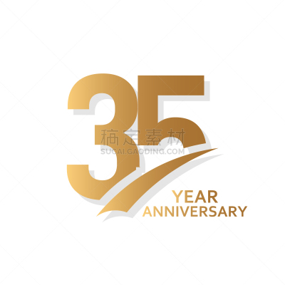 式样,周年纪念,模板,数字35,形状,几何形状,圆形,白色,黑色,庆祝