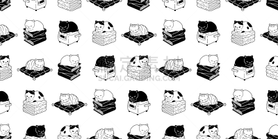 卡通,背景,乱画,电饭锅,壁纸,枕头,小猫,矢量,毛巾,绘画插图