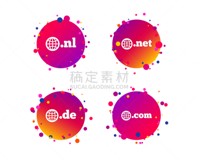 特拉华,com域名,标志,平坦的,网,国内著名景点,电子邮件,技术,证章,地球形
