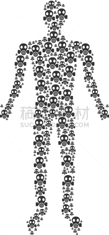 人,防毒面罩,化学制品,有毒物质,空气过滤器,安全的,男人,多样,图像