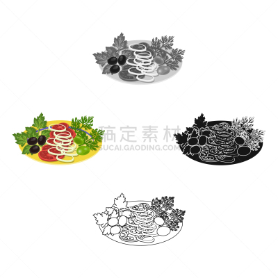 蔬菜,食品,沙拉,一个物体,计算机图标,分离着色,香料,膳食,图像,烹调