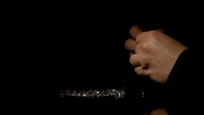 侧视图 鉴定师宝石鉴定钻石