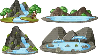 温泉 温泉图片 温泉素材下载 稿定素材