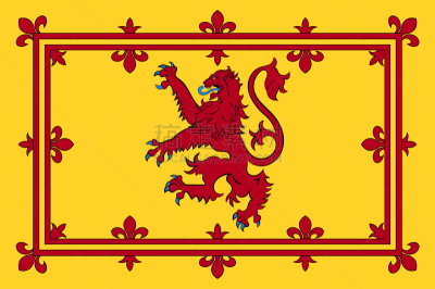 苏格兰,标语,国内著名景点,圣安德鲁十字架,外套,跃立狮形,英国,英格兰,背景,绘画插图