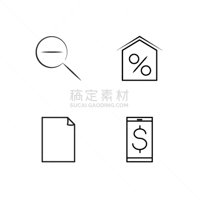 商务,轮廓,计算机图标,极简构图,百分比号,电子邮件,迅速,技术,布置,行动