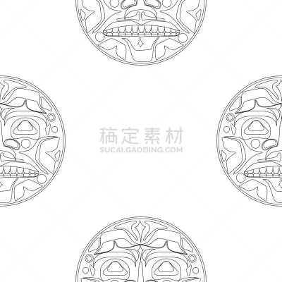 符号,创造力,西北省,传统,红色,西北,原始主义,加拿大,原住国