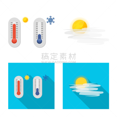 design weather and climate logo