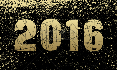 2016,新年前夕,黄金,图像,雪,无人,艺术品,矢量,庆祝,下雪