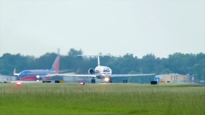 MD-80 DC9飞机起飞