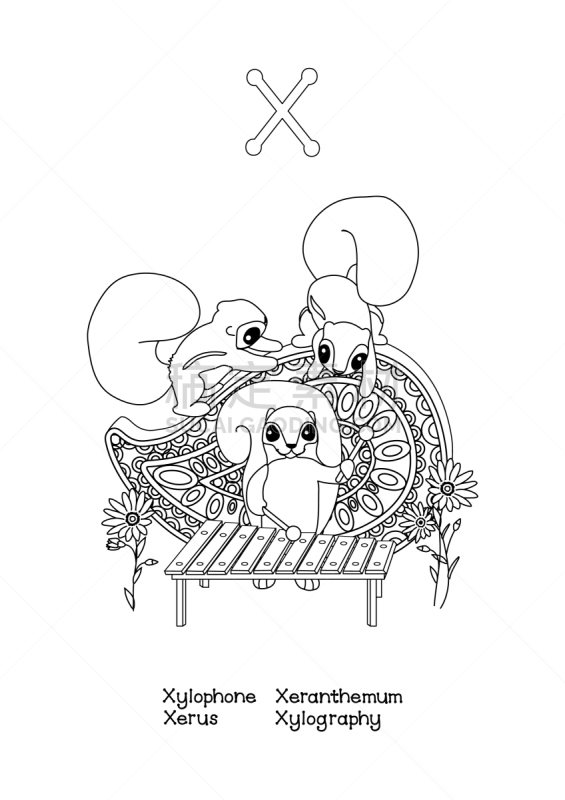 字母,英格兰,动物,轮廓,幽默,讲故事,字母表次序,信函,沙漠,着色